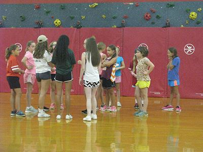 Cheerleading Camp Participants