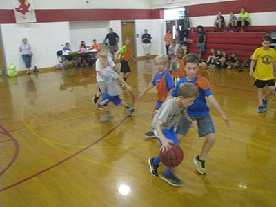 Boys Basketball Game