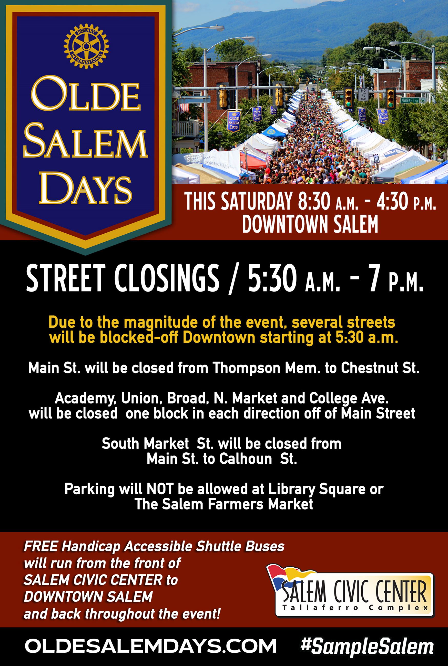 OldeSalemDays2024Traffic