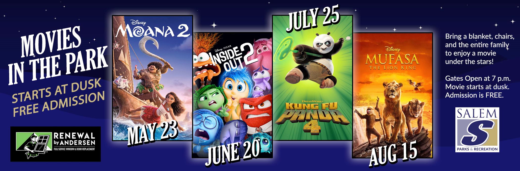 Movies In The Park 2025