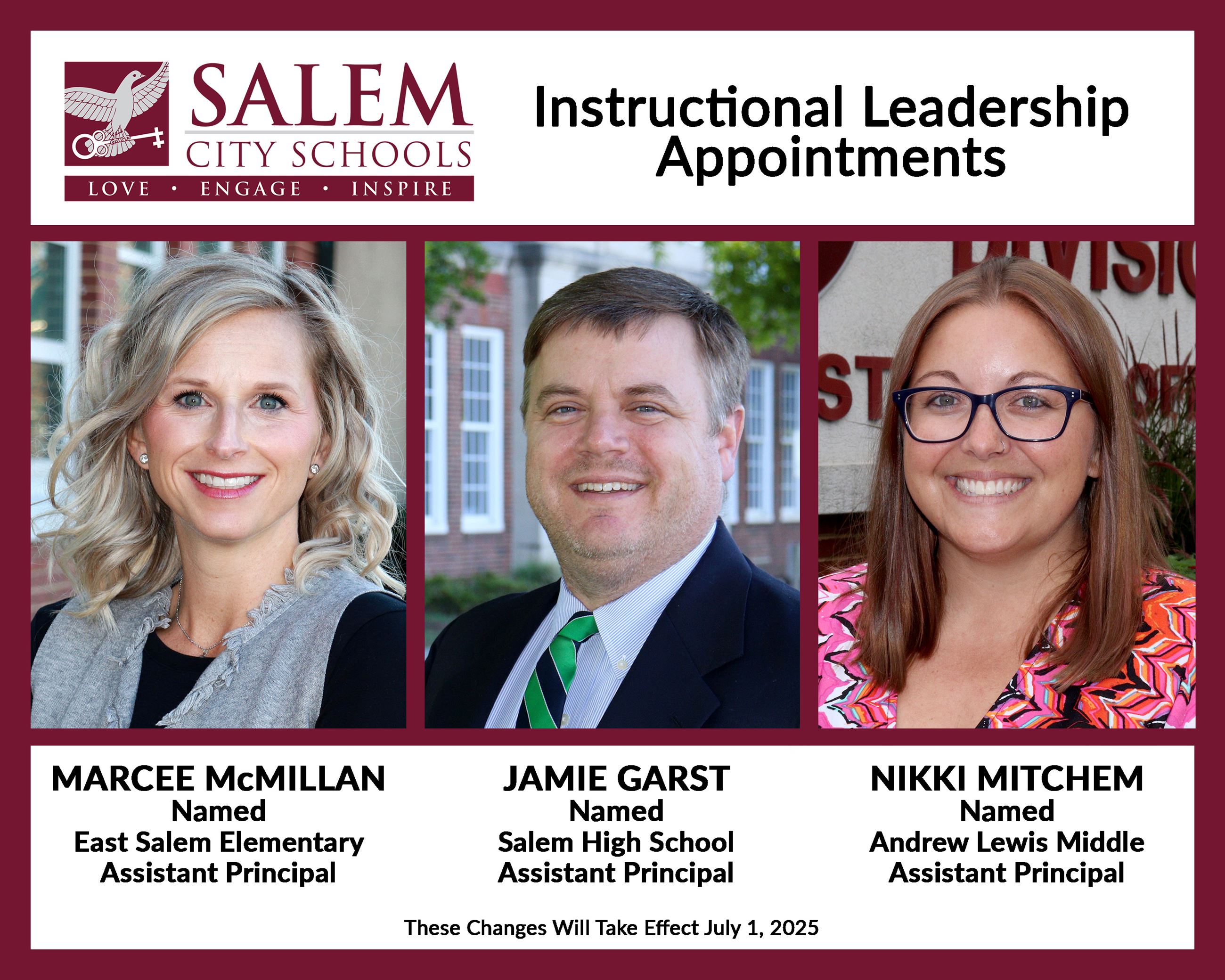 Leadership Appointments 2025